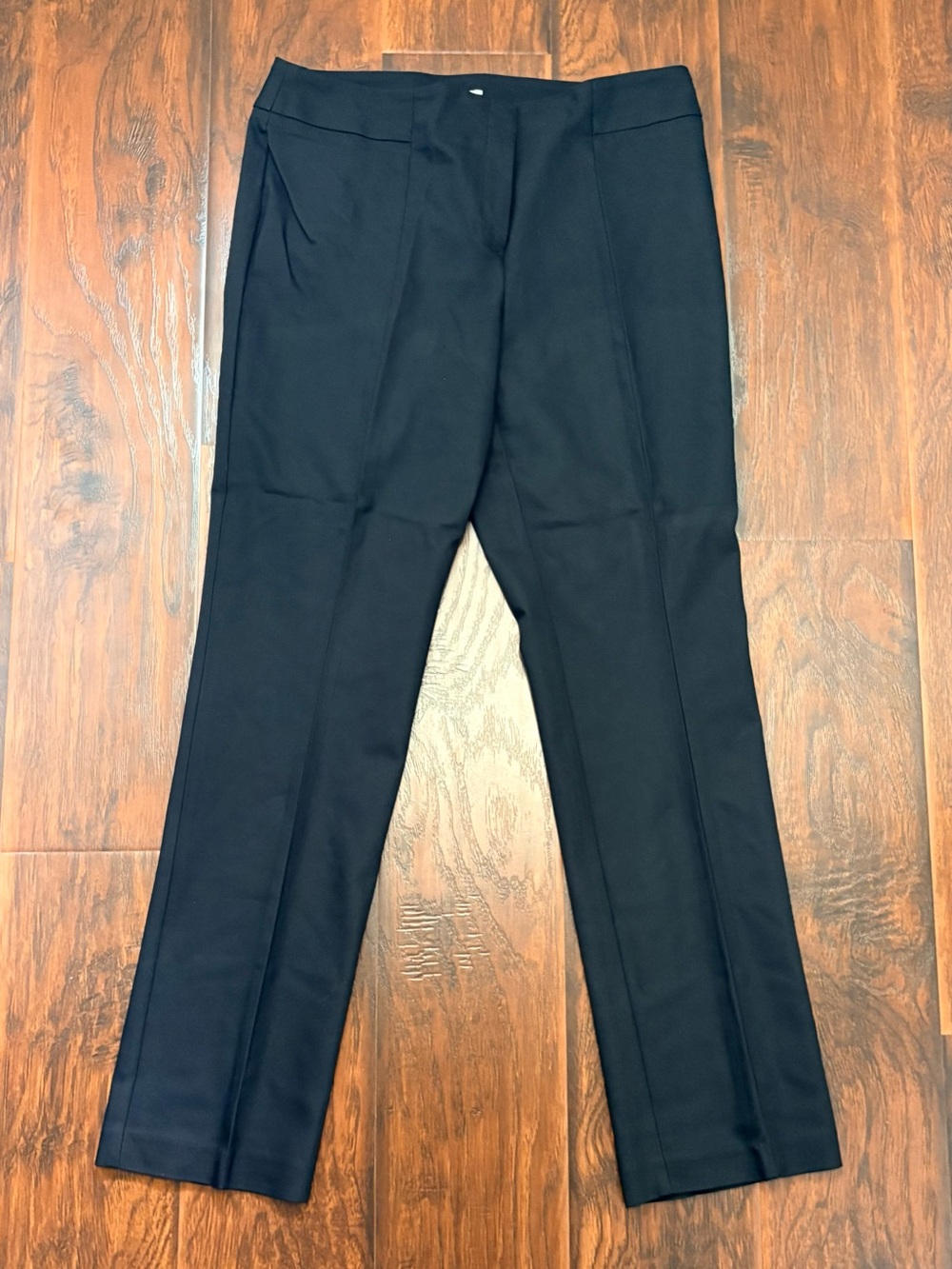 Chico’s So Slimming Black Straight Leg Pants Size 1.5 Regular